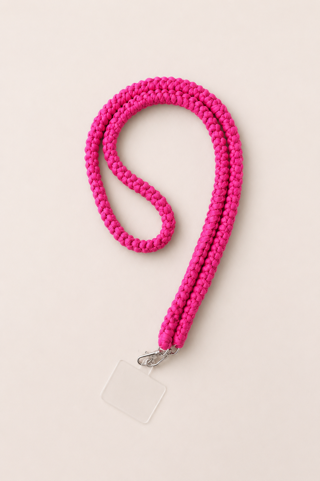 EmmeLoop Fucsia – Laccio Porta Cellulare Crochet